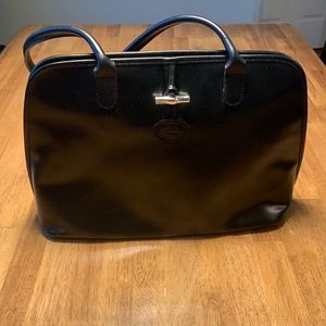 Longchamp leather handbag